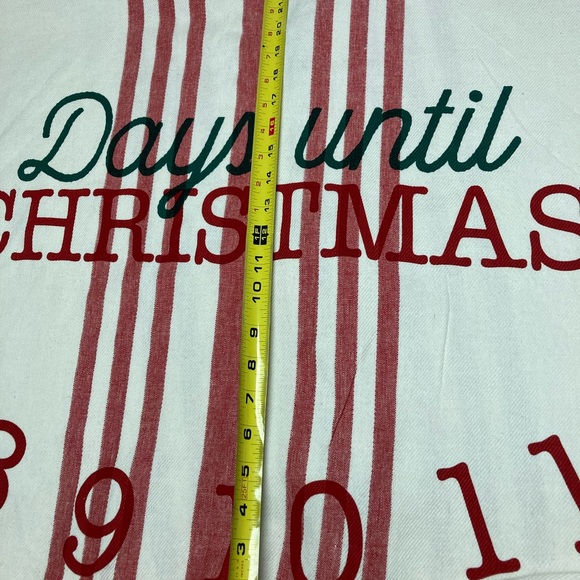 Mud Pie Tree Skirt - Countdown Christmas - 55” Diameter - NEW with Tags - Picture 8 of 12